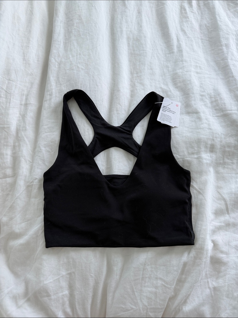 Lululemon bend this scoop and cross bra (XS)